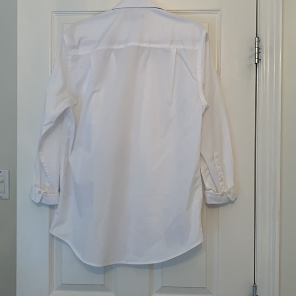 Protocol white chemise barely worn - Picture 2 of 3
